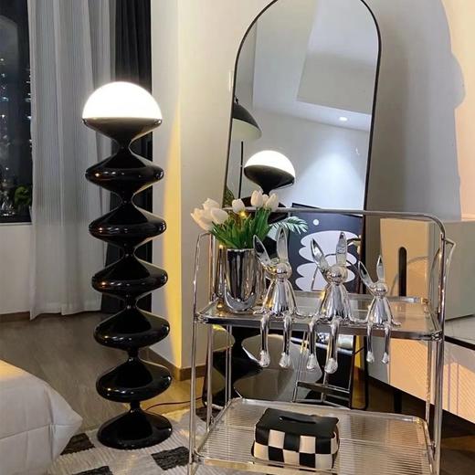 卧室风包豪斯葫芦落地灯客厅墙角沙发北欧奶油Vintage中古网红灯 商品图3