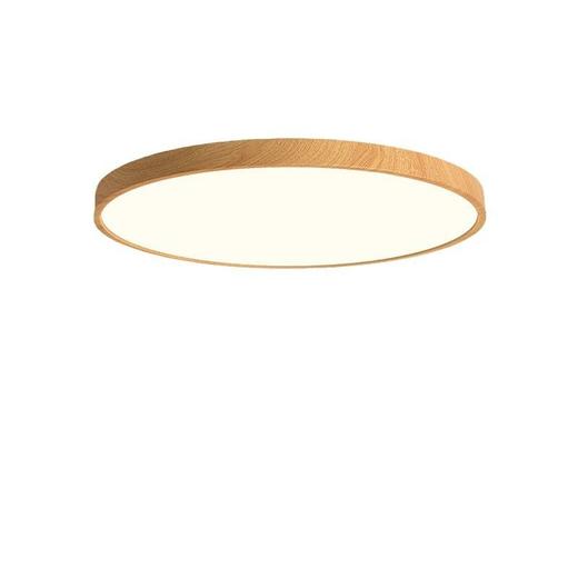 北欧蓝光护眼无频儿童房吸顶灯木纹灯防led全闪书房原光谱灯卧室 商品图4