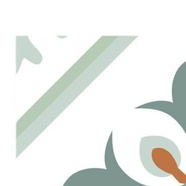 浴室卫生间花砖摩洛哥阳台厕所瓷砖小厨房200x200300北欧地砖绿色 商品图4