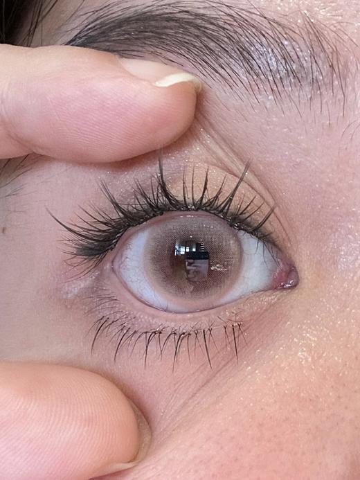 Kira fairy半年抛美瞳 茶艺幼崽 14.2mm 商品图0