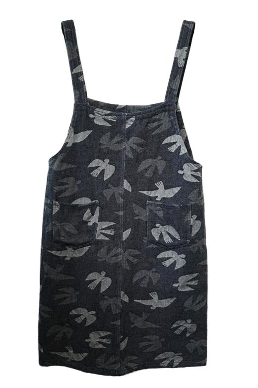 VIVIAN LIU薇薇安刘R2444102初秋女装新款提花牛仔吊带连衣裙 商品图5