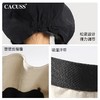 CACUSS帽子秋冬季渔夫帽女弹性大头围防晒遮阳帽显脸小纯棉太阳帽PM230385 商品缩略图3