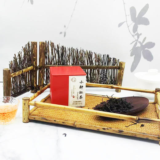 【新鲜市集】半之 小种红茶蜜桃香-55g 商品图0