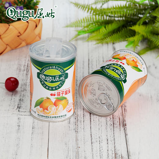 屈姑糖水橘子罐头425G*6 商品图2