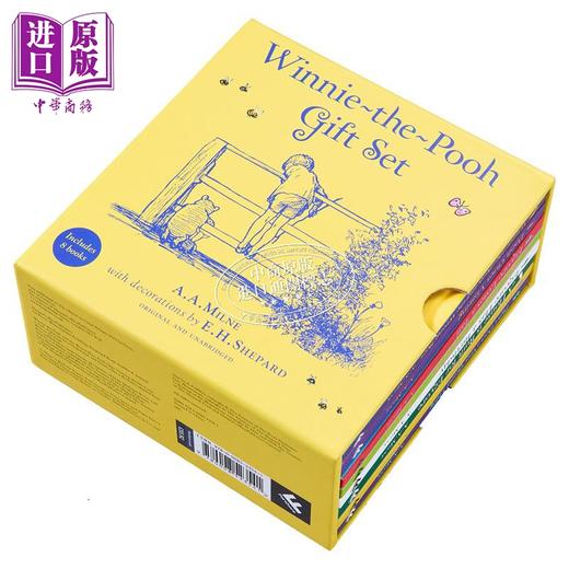 【中商原版】维尼熊故事精品套装 Winnie The Pooh Gift Book Collection 英文原版进口 儿童文学故事书 精装小初文学 5岁以上 商品图1