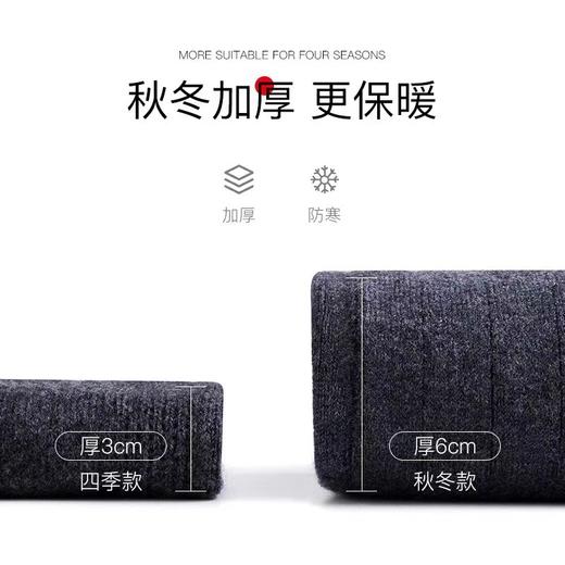 【寒冬必备】加长加厚加绒 羊毛绒护膝男女同款护膝盖保暖防寒护腿长筒套 商品图5