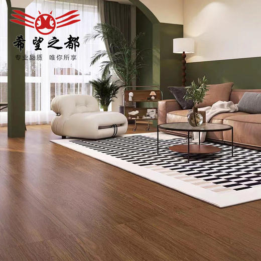 法式木纹原木800x800mm卧室天鹅绒地砖瓷砖地板砖柔光客厅 商品图0