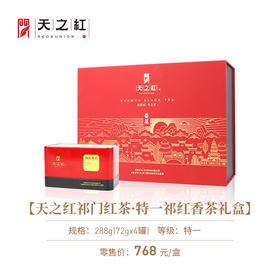 JX特一祁红香茶礼盒