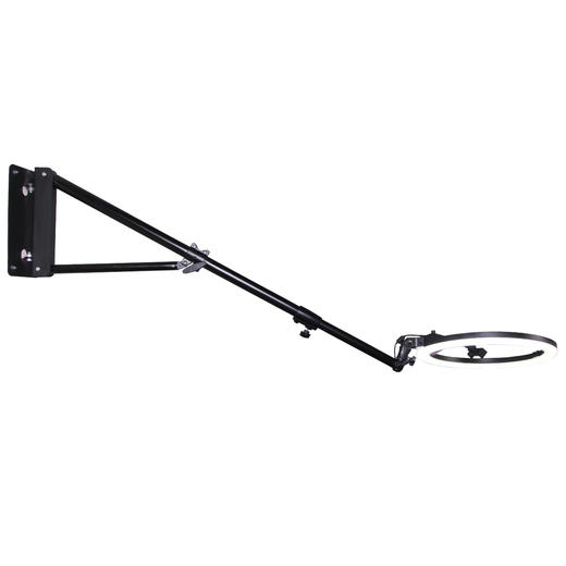 惊蛰刺青店铺墙壁安装纹身补光灯LED环形灯可折叠带直播手机支架 商品图5