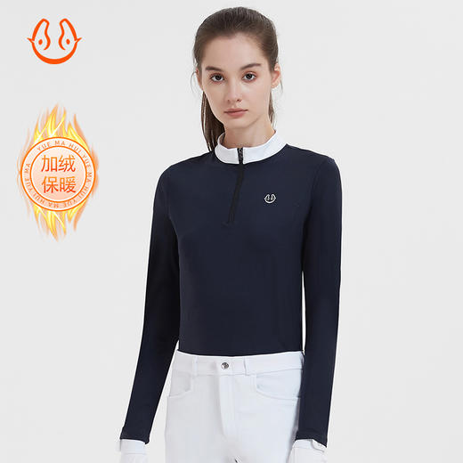 悦马惠秋冬成人女士高弹加绒长袖-3242203（线上线下同价特价款） 商品图3