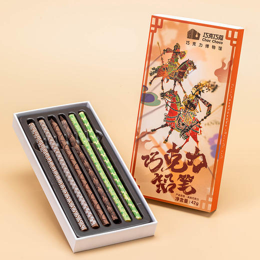 巧克巧蔻 铅笔巧克力（款式随机）42g 商品图2