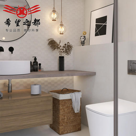 瓷砖侘寂地砖花砖浴室法式300x800厨房厕所卫生间风墙砖复古奶油 商品图2