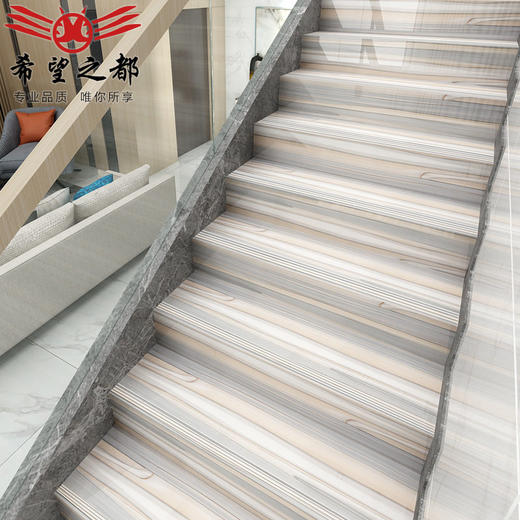 470x1200 通体釉面阶梯瓷砖佛山踏步砖砖大理石瓷砖楼梯楼梯广东 商品图2