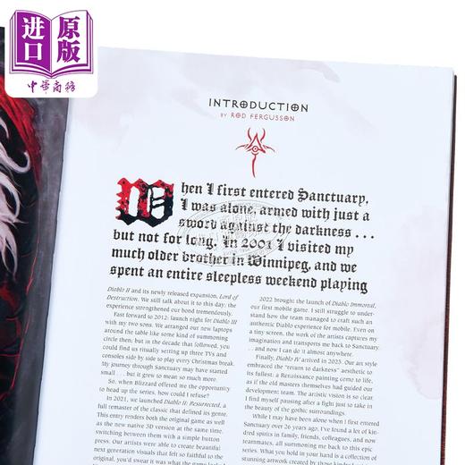 【中商原版】暗黑破坏神设定集 第二卷 The Art of Diablo Volume II 英文原版 Blizzard Entertainment 电子游戏 商品图2