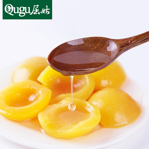 屈姑糖水黄桃罐头425G*12 商品图4
