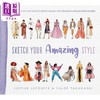 【中商原版】Sketch Your Amazing Style: A Body-Positive Guided Sketchbook For Drawing 进口艺术 画出你的惊人风格 商品缩略图0