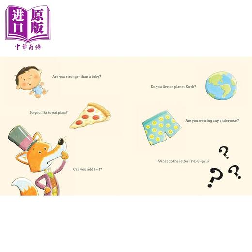 【中商原版】狐狸先生的“不”游戏 David LaRochelle Mr. Foxs Game of "No!" 英文原版 儿童绘本故事图画书 精装 进口童书 商品图3