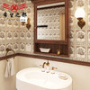 瓷砖法式厕所小风轻奢复古厨房花片宫廷花砖卫生间浴室地砖墙砖 商品缩略图3