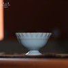 问鼎汝瓷收藏款传统天青月光杯 商品缩略图0