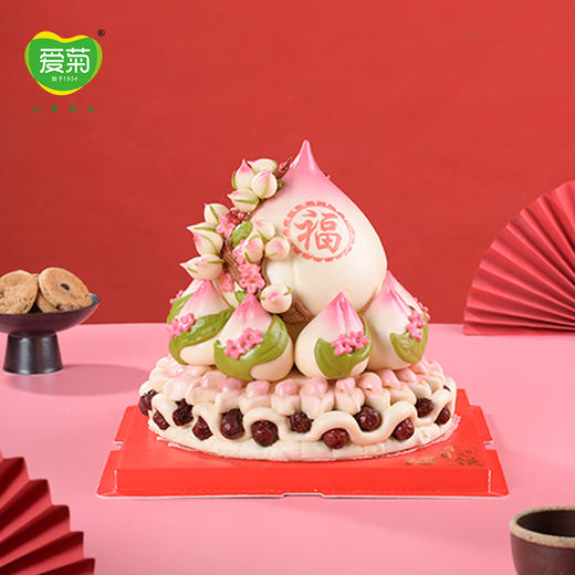 【爱菊花馍】福瑞枣桃 商品图0