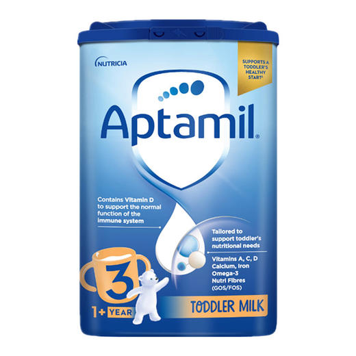[极速送达]英国 爱他美（Aptamil）婴幼儿奶粉 3段 800g （新版） 商品图0