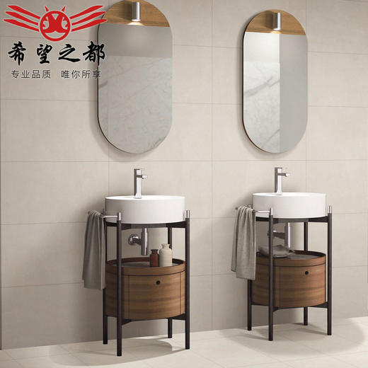 地砖佛山x800400浴室厨房北欧墙砖卫生间通体中板柔光瓷砖风防污 商品图1