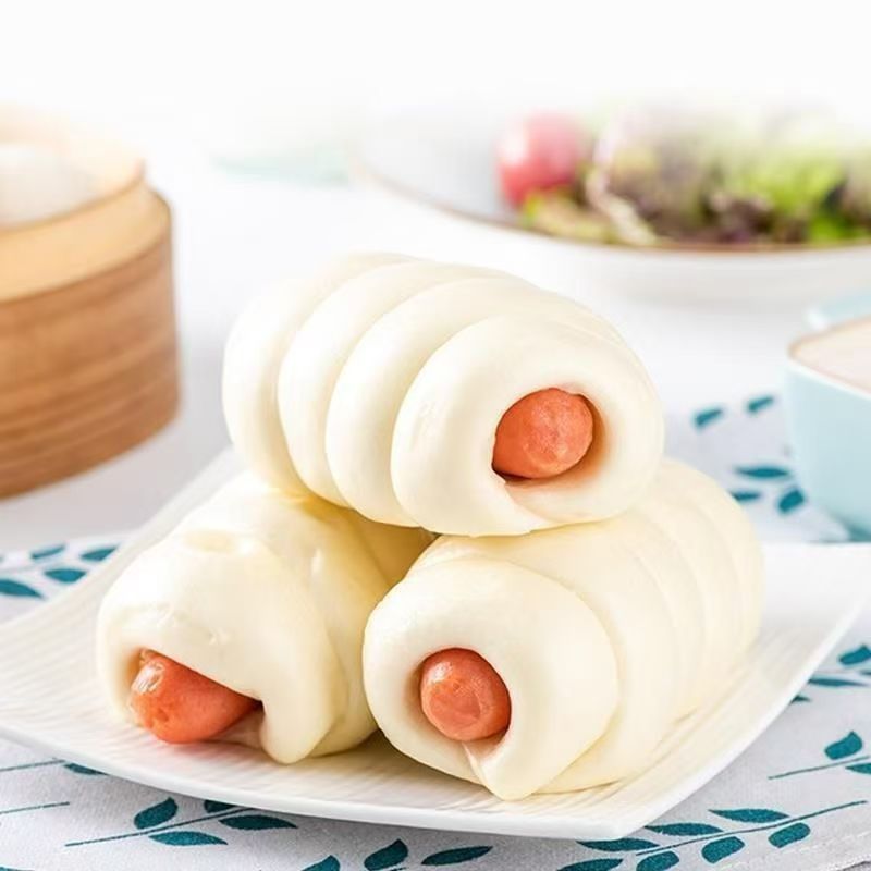 和食乐热狗卷800克*2包16个馒头卷营养早餐速食火腿卷 A