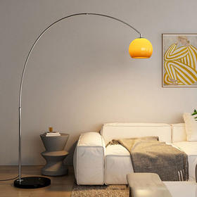 卧室中古玻璃灯具落地灯钓鱼旁客厅复古落地灯月光法式包豪斯沙发