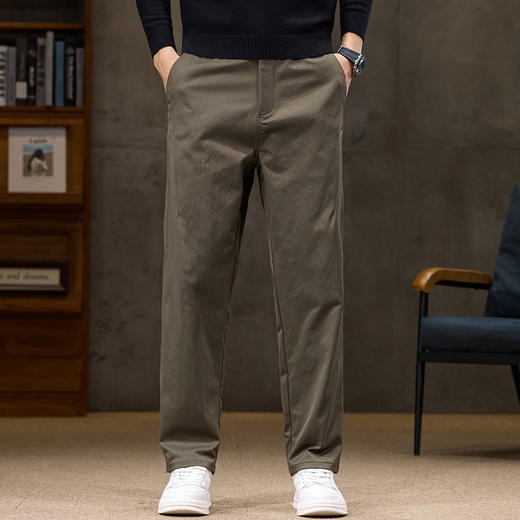 【新款DQ】大依优型大码直筒休闲长裤男舒适休闲简约百搭加肥加大男装潮款 商品图8