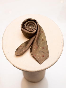 Kenji Kaga 七折无里衬领带