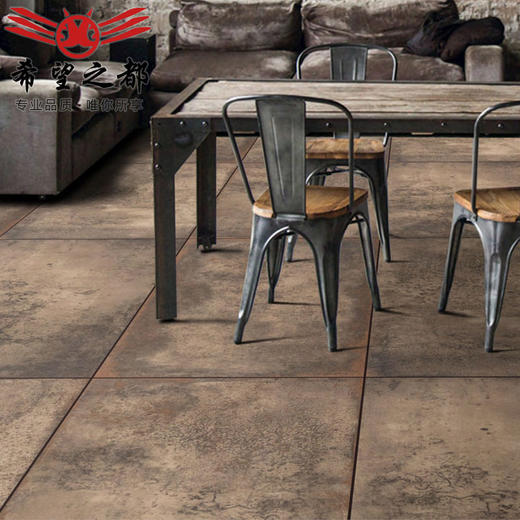 600x1200哑光西班牙厨房阳台瓷砖水泥釉卫生间墙砖防滑金属微地砖 商品图0