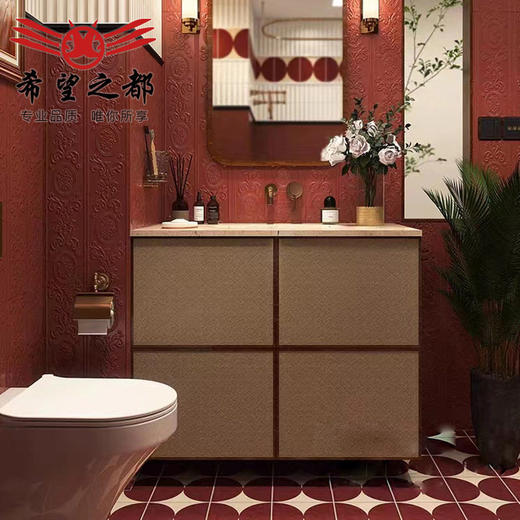 300x600mm牛油果绿酒红奶油布瓷砖卫生间墙砖厨房花砖法式风海基 商品图3