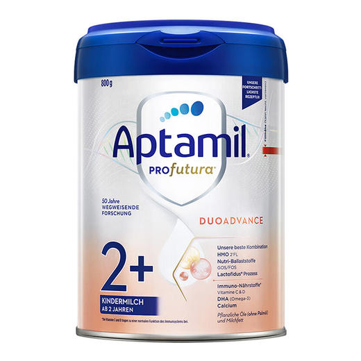 [保税区]德国 爱他美（Aptamil）白金版婴儿配方奶粉 800g 2+段（新包装） 商品图0