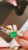 18金镶祖母绿戒指0.91ct 商品缩略图2
