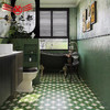 瓷砖法式地板砖海基厨房阳台复古花砖松绿墙砖300x1200卫生间布 商品缩略图2