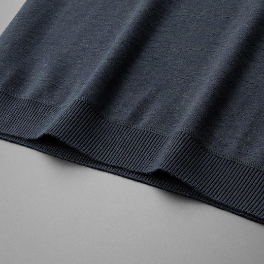 【加绒】【绵羊毛】【新款DDS】大依优型大码男装圆领毛衫线衣针织衫休闲加肥加大男士胖子大码内搭上衣毛衣 商品图6