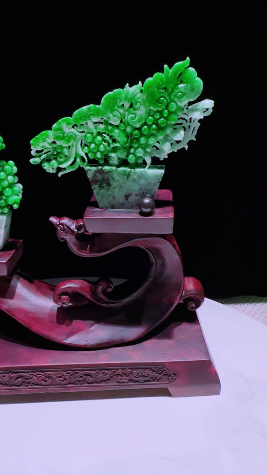 620346翡翠摆件 【盆景🪴】 商品图3