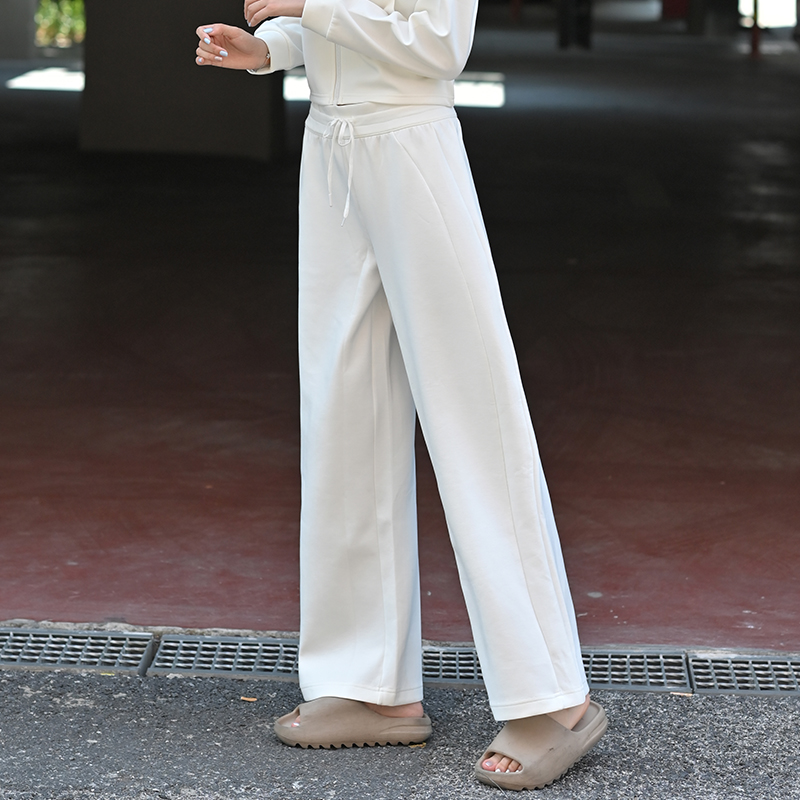 【清仓特价69元，非质量问题不退换！】Beemen阔腿瑜伽裤女高腰外穿健身秋冬休闲抽绳运动长裤