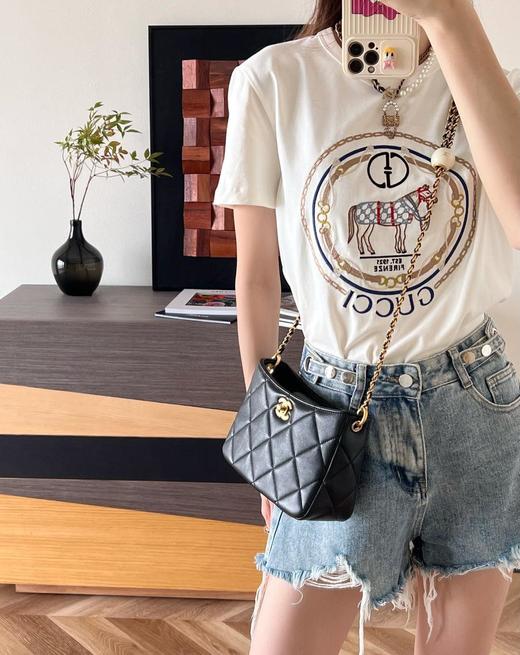 新店专享价！香奈儿24s春夏双珍珠hobo挎包单肩包（HH） 商品图1