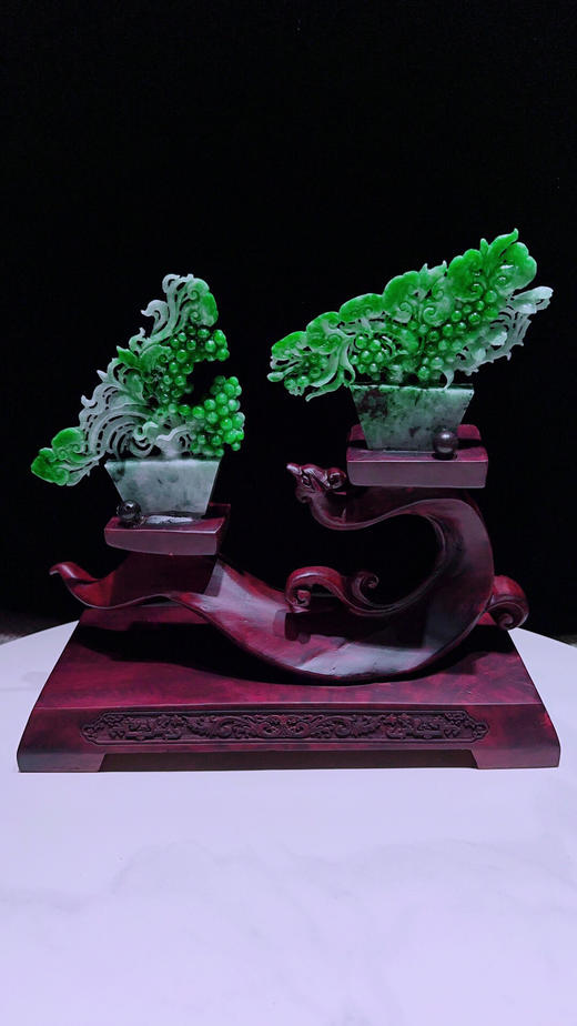 620346翡翠摆件 【盆景🪴】 商品图5