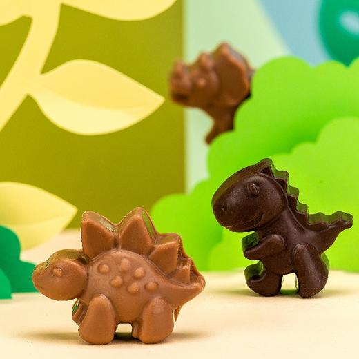 巧克巧蔻 卡通恐龙巧克力礼盒 60g 商品图3