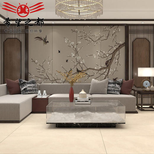 釉微通体地板砖亮光肌肤墙砖600x1200卫生间厨房瓷砖水泥客厅柔光 商品图1