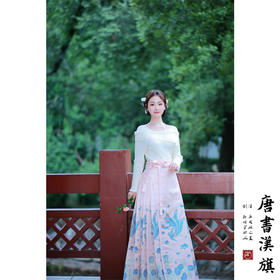 【凤求凰·肉桂粉】织金妆花精美工艺新中式国风马面裙凤求凰套装