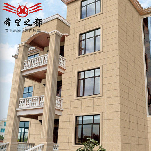 大理石别墅欧式窗套外墙砖砖无线花砖柱子拼瓷砖仿围墙配套罗马柱 商品图3