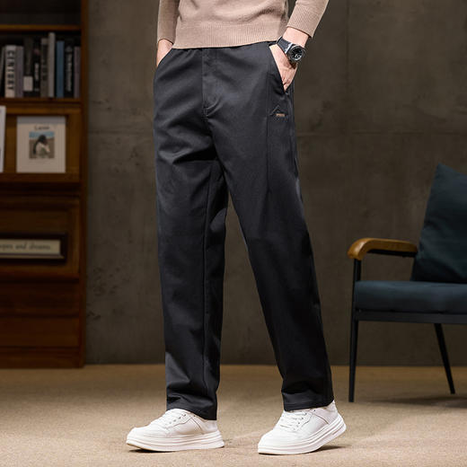 【新款DQ】大依优型大码直筒休闲长裤男舒适休闲简约百搭加肥加大男装潮款 商品图1