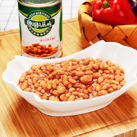 茄汁白芸豆罐头 400G*24 商品图0