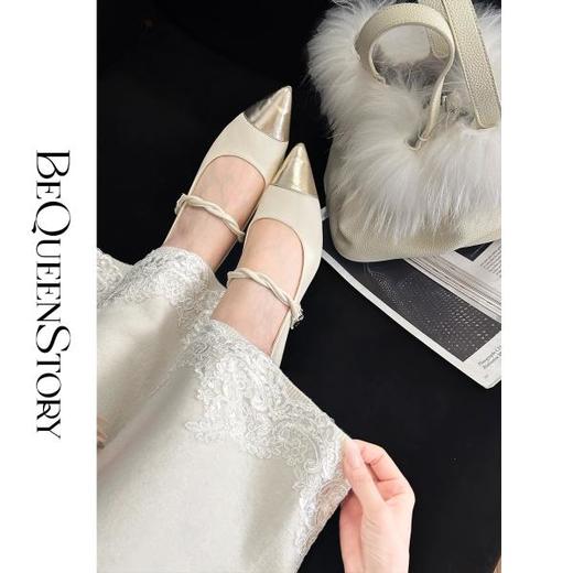 BeQueenStory【白影霜花】舒适柔软绵羊毛混纺绣花直筒阔腿休闲裤 商品图2