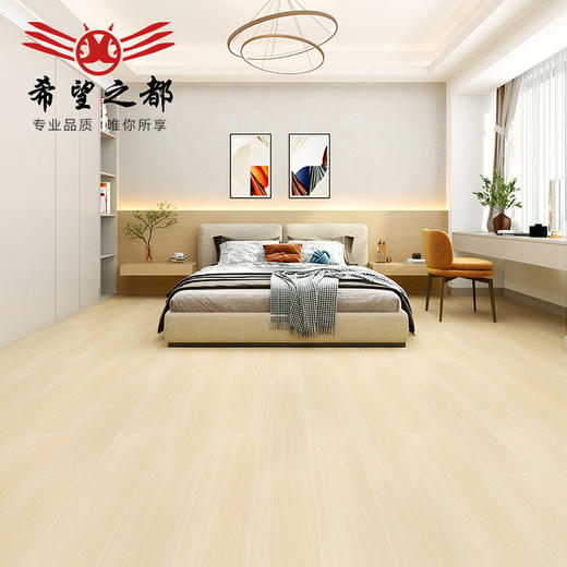 釉奶油木地板肌肤卧室瓷砖风原木客厅仿实木纹200x1000地砖防滑砖 商品图1