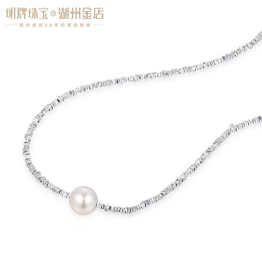 碎碎银贝珠项链 商品图2