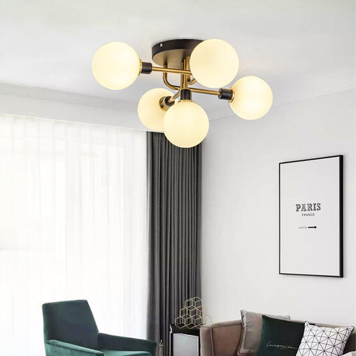 灯具吸顶灯魔豆客厅卧室过道新款北欧后现代轻奢入户书房小玄关 商品图2